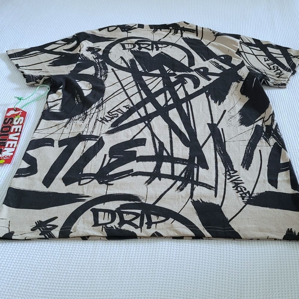 Seven7️⃣ Souls Graffiti Tee👕 - NWT - Picture 12 of 13